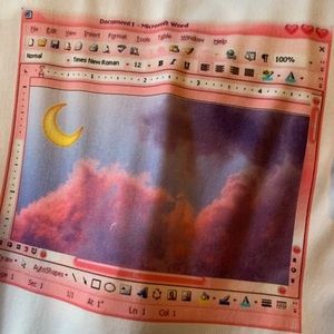 cute pink microsoft word shirt